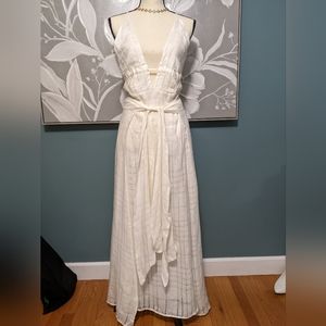 Cult Gaia Margot Linen Dress